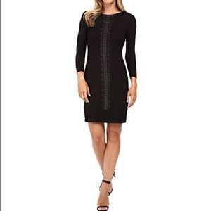 Karen Kane embellished sheath dress, black size S